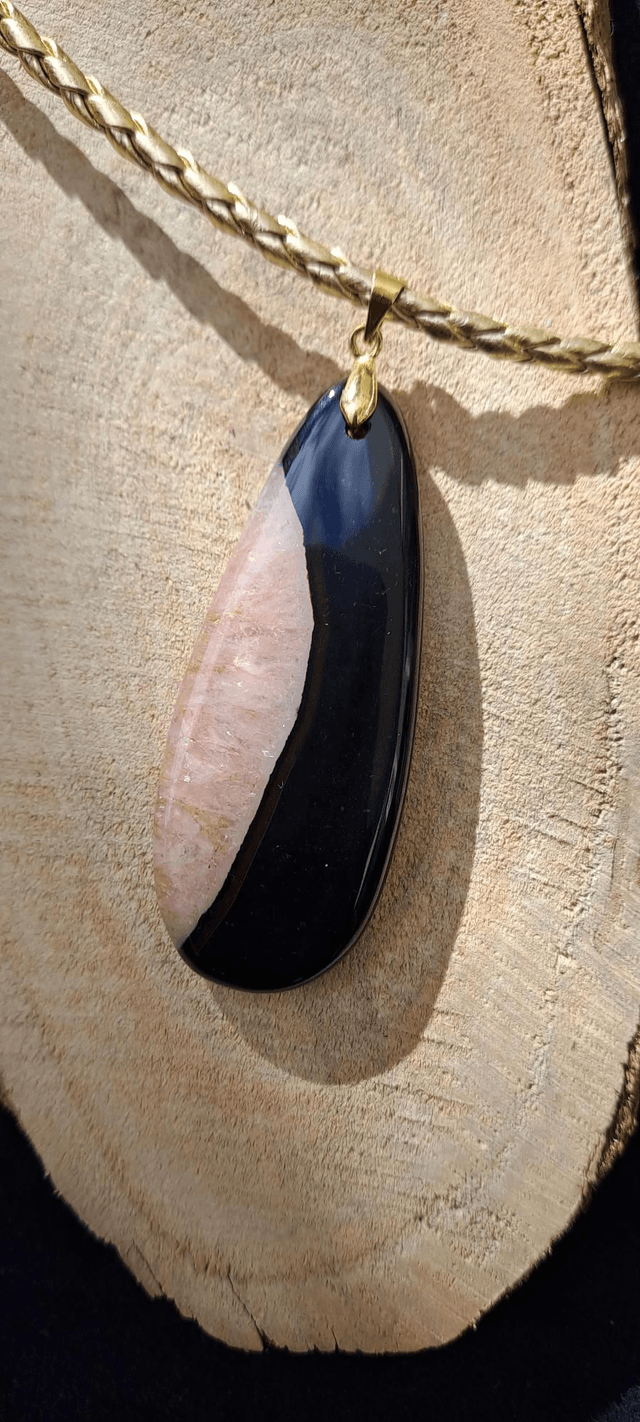 Pendentif en Agate de Feu 